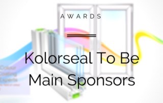 Kolorseal Sign Up To Be Main Sponsors of the National Fenestration Awards