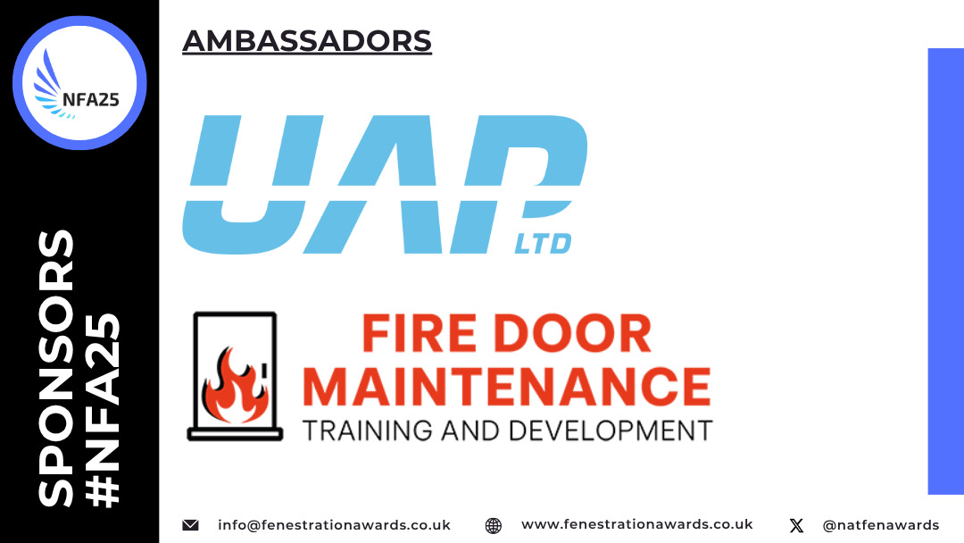NFA25 Ambassador Sponsors National Fenestration Awards ambassador sponsors
