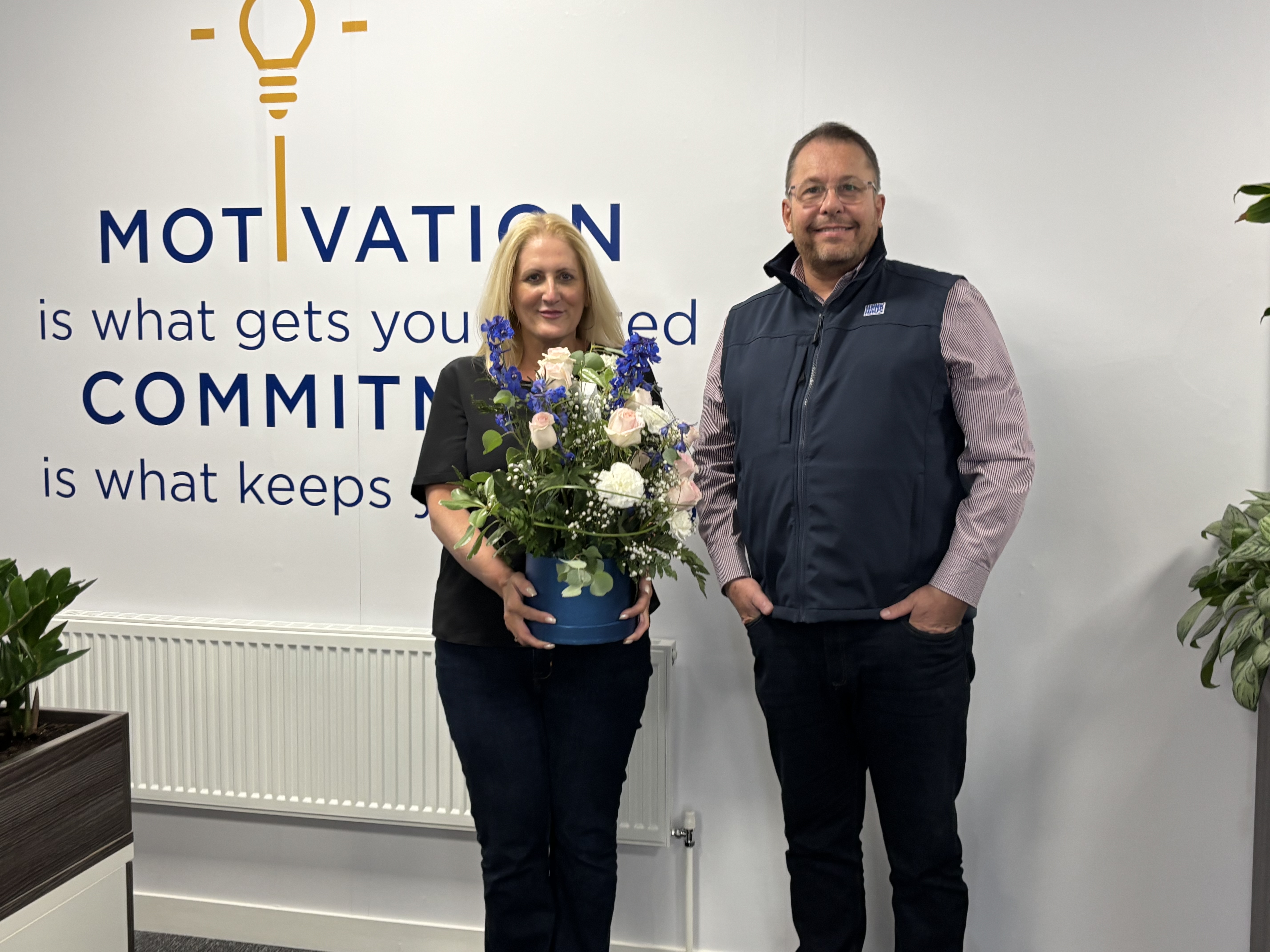 Winkhaus celebrates Anita Brinkworth’s 30 year milestone